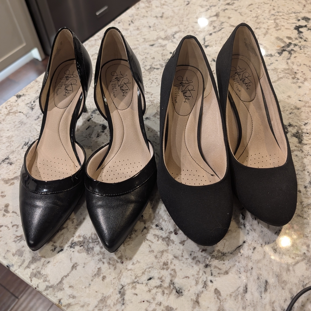Elegant Black Women's Heels